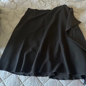 A Moveable Feast - Versatile Black Circle Skirt for Women